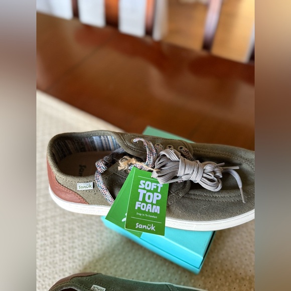 Sanuk M Tideline Lace Waxed Hemp Men’s Shoe Sz 11 NWT - Picture 6 of 11